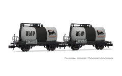 Arnold HN6700 - N - 2-tlg. Set Kesselwagen Agip, FS, Ep. III-IV